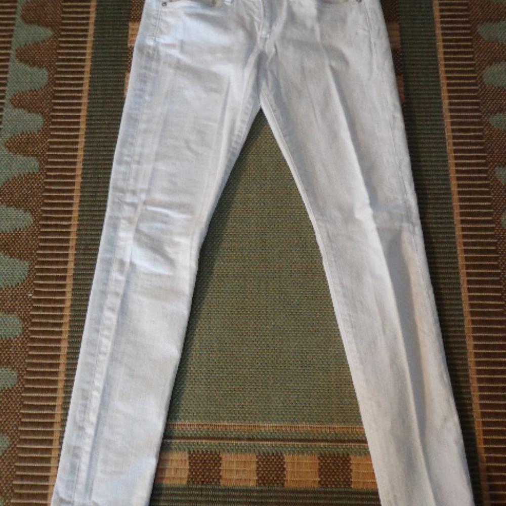 Pepe Jeans London White Slim Leg 27/30" - Picture 4 of 8